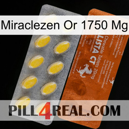 Miraclezen Gold 1750 Mg 42